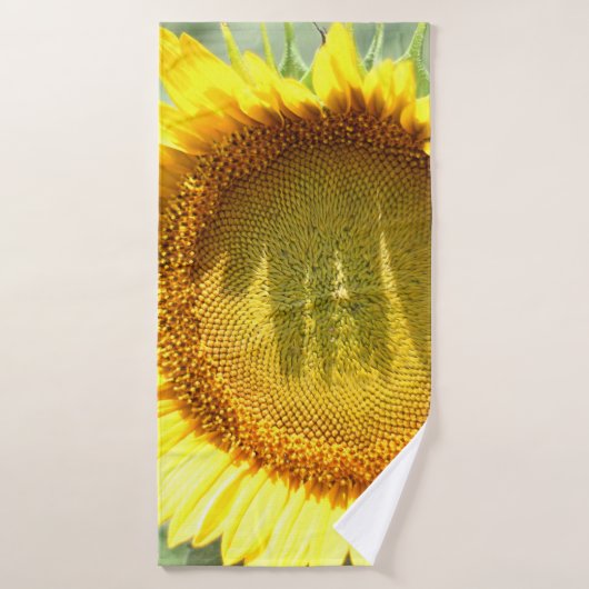 Gelbe Sonnenblume Badehandtuch (Badehandtuch)