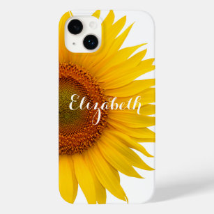 Gelbe Sonnenblume Blume Bloral Personalisiert Case-Mate iPhone Hülle