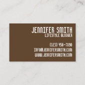 Gelbe Sonnenblume Blume Blumengarten Foto Visitenkarte (Rückseite)