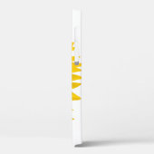 Gelbe Sonnenblume Blume Personalisiert Case-Mate iPhone Hülle (Rückseite / Links)