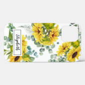 Gelbe Sonnenblume Blütenblume OtterBox iPhone Case (Rückseite (Horizontal))