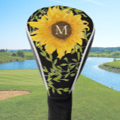 Gelbe Sonnenblume, Blütenblütenweibchen Golf Headcover