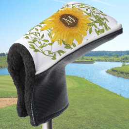 Gelbe Sonnenblume, Blütenblütenweibchen Golf Headcover
