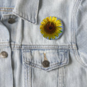 Gelbe Sonnenblume Button (Beispiel)