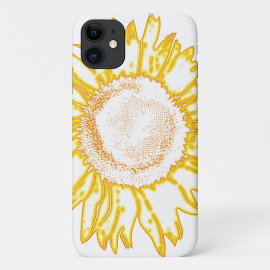 Gelbe Sonnenblume Case-Mate iPhone Hülle (Rückseite)