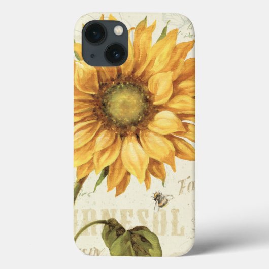 Gelbe Sonnenblume Case-Mate iPhone Hülle (Rückseite)