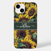 Gelbe Sonnenblume Case-Mate iPhone Hülle (Rückseite)