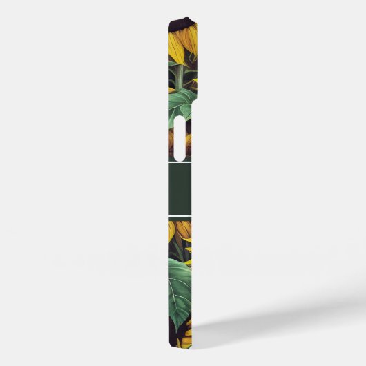 Gelbe Sonnenblume Case-Mate iPhone Hülle (Rückseite / Rechts)