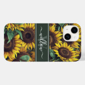 Gelbe Sonnenblume Case-Mate iPhone Hülle (Rückseite (Horizontal))