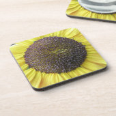 Gelbe Sonnenblume Cork Untersetzer (Linke Seite)