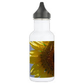 Gelbe Sonnenblume Edelstahlflasche (Links)