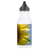Gelbe Sonnenblume Edelstahlflasche (Rechts)