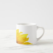 gelbe Sonnenblume Espressotasse (Rechts)