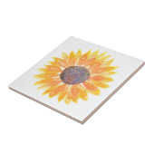 Gelbe Sonnenblume Fliese (Seite)