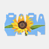 Gelbe Sonnenblume Gefallen oder Geschenkboxen Geschenkschachtel (Ungefaltet)
