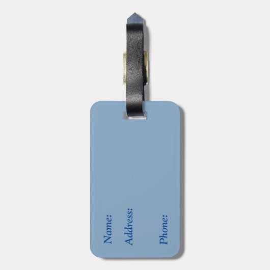 Gelbe Sonnenblume Gepäckanhänger (Rückseite vertikal)