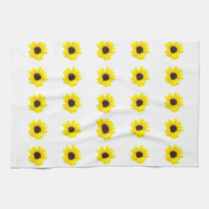 Gelbe Sonnenblume Geschirrtuch
