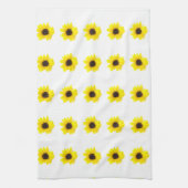 Gelbe Sonnenblume Geschirrtuch (Vertikal)