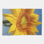 Gelbe Sonnenblume Geschirrtuch (Horizontal)