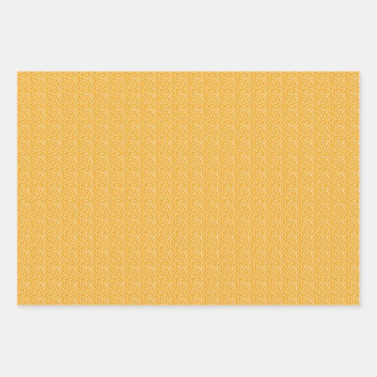 Gelbe Sonnenblume Gingham Wrapping Paper Set Geschenkpapier Set (Vorderseite 3)