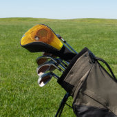 Gelbe Sonnenblume Golf Headcover (In SItu)