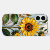 Gelbe Sonnenblume iPhone-Hülle Helles Blumen-Desig Case-Mate iPhone Hülle (Rückseite (Horizontal))
