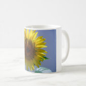 Gelbe Sonnenblume Kaffeetasse (VorderseiteRechts)