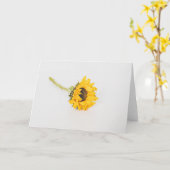 Gelbe Sonnenblume Karte (Gelbe Blume)