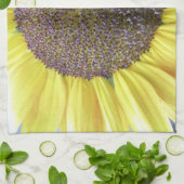 Gelbe Sonnenblume Küchentücher (Gefaltet)