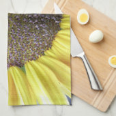Gelbe Sonnenblume Küchentücher (Viertel Falte)