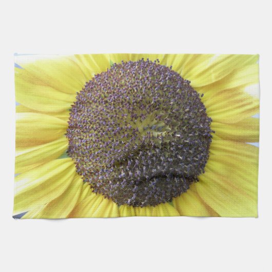 Gelbe Sonnenblume Küchentücher (Horizontal)