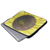 Gelbe Sonnenblume Laptop Tasche (Vorne Knopf)