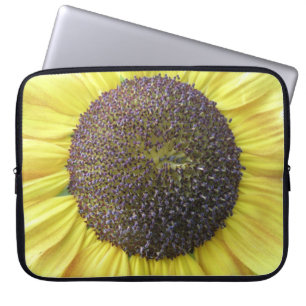 Gelbe Sonnenblume Laptop Tasche