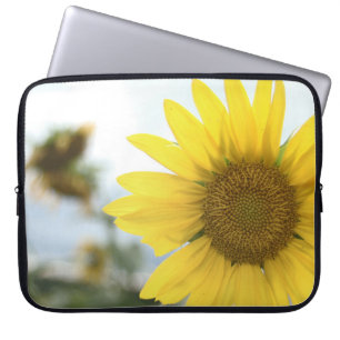 Gelbe Sonnenblume Laptopschutzhülle