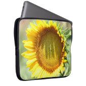 Gelbe Sonnenblume Laptopschutzhülle (Vorne Rechts)