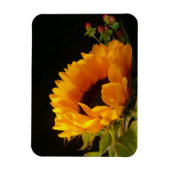 Gelbe Sonnenblume Magnet (Vertikal)