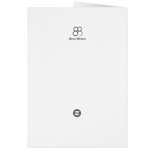 Gelbe Sonnenblume mit Bienenkarte (Hinten)