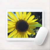 Gelbe Sonnenblume Mousepad (Mit Mouse)