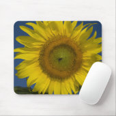 Gelbe Sonnenblume Mousepad (Mit Mouse)