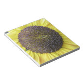 Gelbe Sonnenblume Notepad Notizblock (angewinkelt)