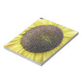 Gelbe Sonnenblume Notepad Notizblock (Rotiert)
