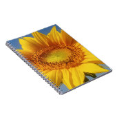 Gelbe Sonnenblume Notizblock (Rechte Seite)