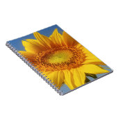 Gelbe Sonnenblume Notizblock (Rechte Seite)