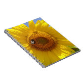 Gelbe Sonnenblume Notizblock (Rechte Seite)