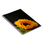 Gelbe Sonnenblume Notizblock (Rechte Seite)