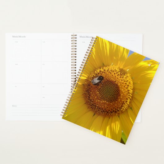 Gelbe Sonnenblume Planer (Anzeige)