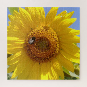 Gelbe Sonnenblume Puzzle