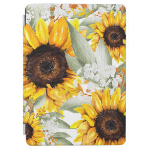 Gelbe Sonnenblume Rustikale Blume iPad Air Hülle