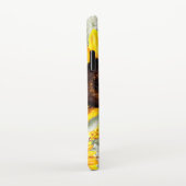 Gelbe Sonnenblume Rustikale Blume iPhone Hülle (Rechte Seite)