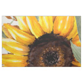 Gelbe Sonnenblume Rustikale Blume Stoff (Fat Quarter (45,7 x 55,9 cm))